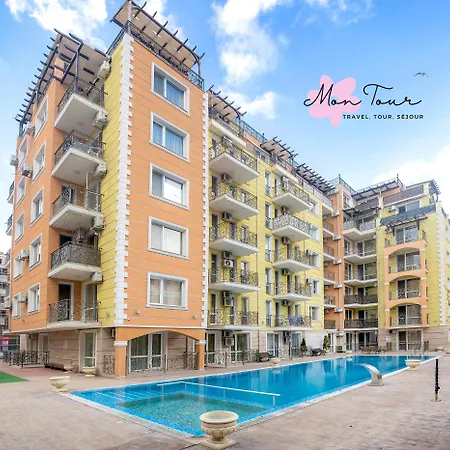 Mon Tour Apartments Sunny Beach Exterior photo